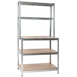 MIRPOL Regał magazynowy MIR-RMG-N150 100 x 30/60 x