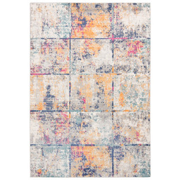 Dywan nowoczesny Denver Faa G038A white/dark blue