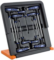Klucze TORX typ T BOXO stojak 9szt