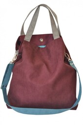 Pakamera Torba hobo XXL - oberżyna, morski, szary