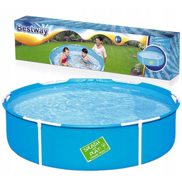 Ogrodowy Basen stelażowy dla dzieci 2+BESTWAY 152x38cm FrameLink
