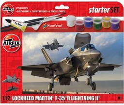 AIRFIX Samolot Starter Set Lockheed Martin F-35B Lightning