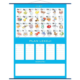 Plan lekcji - alfabet