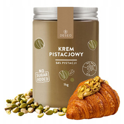 Krem pistacjowy BEZ CUKRU 1kg DESEO Krem