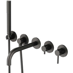 OMNIRES Bateria wannowa Y 5-otworowa podtynkowa z długą