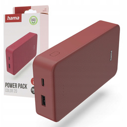 Hama Powerbank Color 20 20000 mAh Usb-c Usb-a