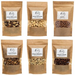 Brazylijskie 500g + Macadamia 250g + Nerkowce 500g