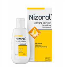 Nizoral Leczniczy szampon przeciwłupieżowy, 60 ml