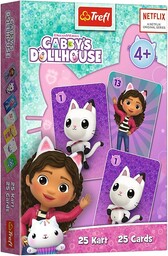 Trefl - Karty Piotruś, Gabby''s Dollhouse - Popularna