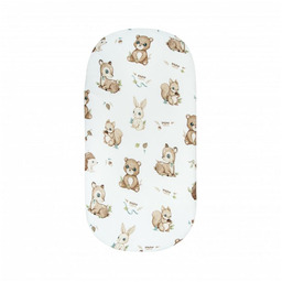 Bonjour Cherie prześcieradło bambusowe do gondoli kosza mojżesza