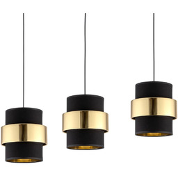 Potrójna lampa wisząca glamour Calisto 4378 TK Lighting