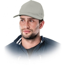 CZMZ - Czapka z daszkiem - szary/stalowy uni