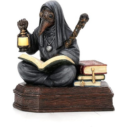 Veronese Design Ręcznie malowana statuetka lekarza mortician aptekarz