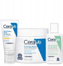 CeraVe Balsam Nawilżający, Twarz i Ciało 454g Krem