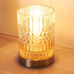Pauleen Crystal Elegance lampa stołowa ze szkła