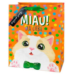 Torebka prezentowa Kotek - mała - 1 szt.