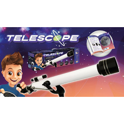 Teleskop zwierciadlany dla dzieci 40 doświadczeń z akcesoriami
