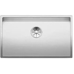 Blanco CLARON 700-U 523387 Stalowy Srebrny Zlewozmywak prostokątny
