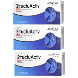 ACTIVLAB Zestaw 3x StructuActiv 500mg, 60 kapsułek