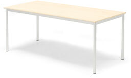 Stół BORÅS, 1600x800x720 mm, laminat brzoza. Biały