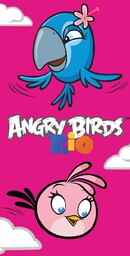Carbotex, Angry Birds, Ręcznik, 70x140 cm