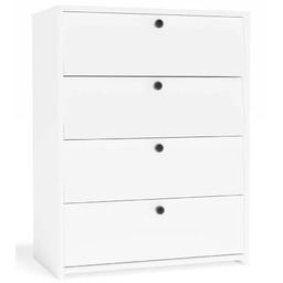 Edinos Biała zamykana szafka na buty S9-K48