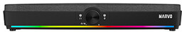 Marvo Soundbar SG-286, 2.0, 10W, černý, regulace hlasitosti,
