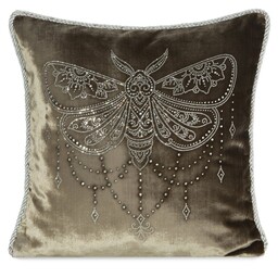 Eurofirany Poszewka dekoracyjna 45x45 Royal 8 z kryształkami