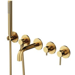 OMNIRES Bateria wannowa Y 5-otworowa podtynkowa z krótką