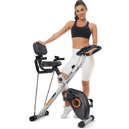 YOSUDA Rower treningowy magnetyczny pionowy 3w1 składany 150