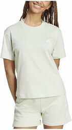 adidas Kobiety ESSENTIALS SMALL LOGO T-SHIRT, linen green,