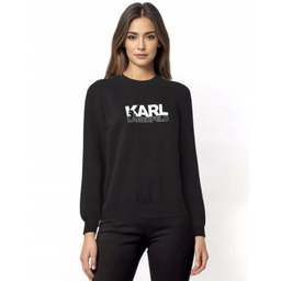 Karl Lagerfeld bluza damska czarna [rozmiar S]