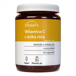 Witamina C z dziką różą 1000 mg, Vitaler''s,