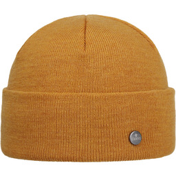 Czapka Dokerka Merino Fine Knit by Lierys, musztardowy,