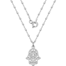 MYNESS Naszyjnik Hamsa Ręka Fatimy