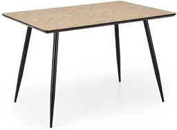 Elior Prostokątny stół w stylu modern retro 120x80