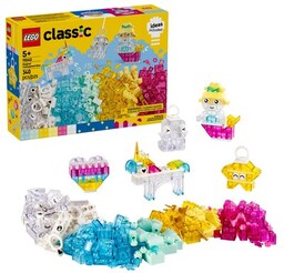 LEGO Classic 11040 Magiczny zestaw z przezroczystymi klockami