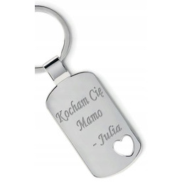 Breloczek z Grawerem Brelok do Kluczy + Grawer