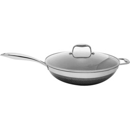 Wok z powłoką Diamond KOHERSEN Black Cube 32
