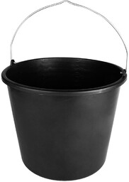 Wiadro budowlane 16 l, metalowy uchwyt