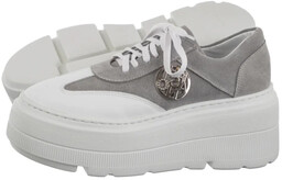 Sneakersy Nepeke Aida White/Gray (NP22-a)
