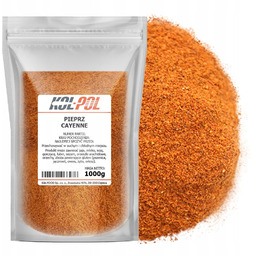 PIEPRZ CAYENNE 1kg Kajeński mielony bardzo ostry naturalny