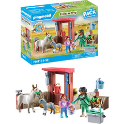 Playmobil 71471 Starter Pack Weterynarz Z Osiołkami Country