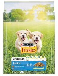 FRISKIES Karma dla psa 5 Promises Junior