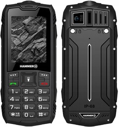 Telefon komórkowy myPhone Hammer Rock Dual Sim Czarny