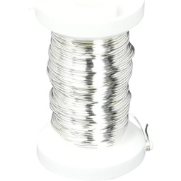 Glorex Srebrny drut 0,6 mm, 15 m rdzeń