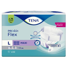 TENA Pieluchomajtki ProSkin Flex Maxi L, 22 szt