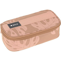 BOLD Lässig Szkoła/Szkoła Kosmiczne Etui Ołówek Pogrubione, Beżowy,
