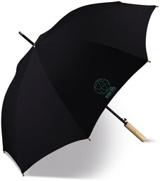 Happy Rain Earth 61101 Long AC Black parasol