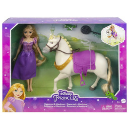 Disney Princess Lalka Roszpunka i figurka konik Maksimus,